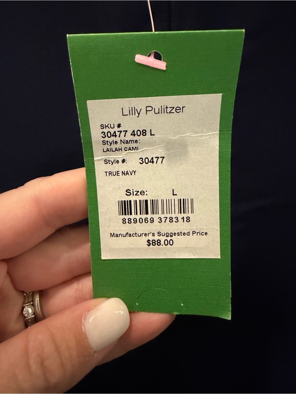 Lilly Pulitzer NWT Lailah Cami - Picture 4 of 7